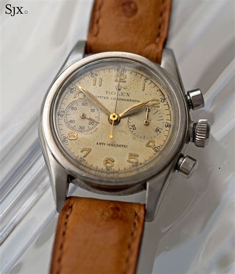 rolex leather chronograph men& 39|rolex chronograph antimagnetic.